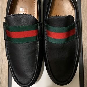 New pair of Gucci loafers still in box
